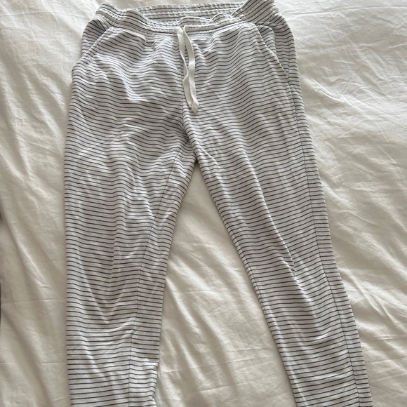 Topshop Striped Joggers - Picture 1 of 4